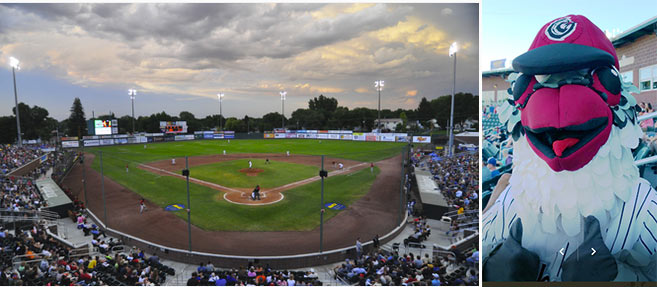 chkars baseball stadium in Idaho Falls.