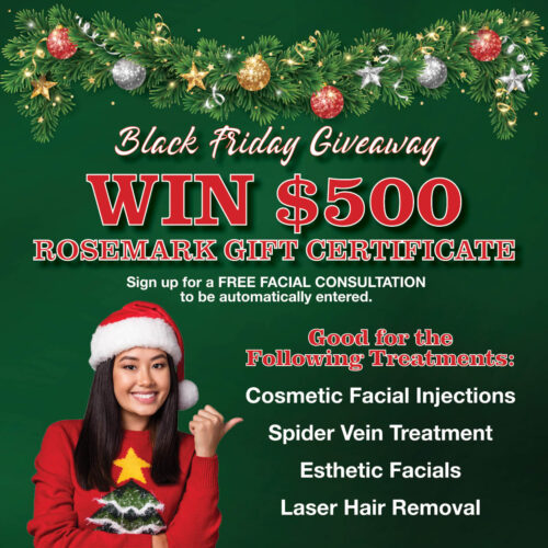 Esthetic facial Black Friday giveaway!