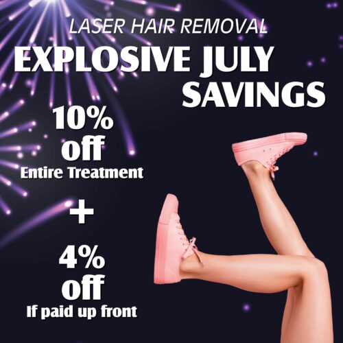 Laser Hair Removal Services in Idaho Falls have explosive saving in July.